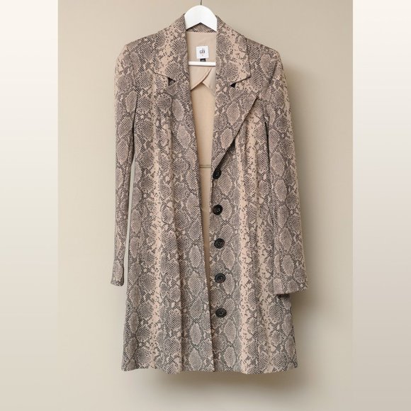Cabi King Cobra Coat - Unworn Chic Statement Piece (Size Small) - Picture 3 of 9